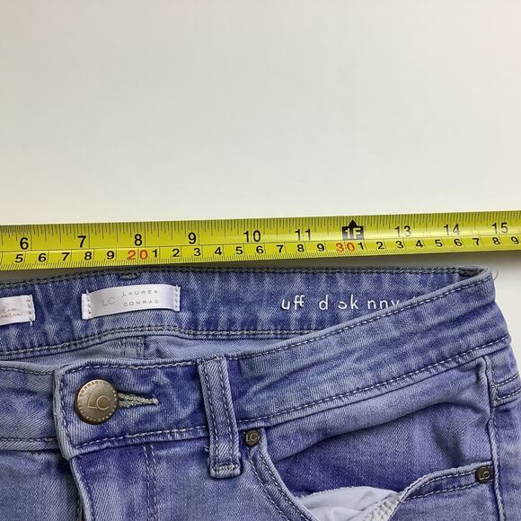 Lauren Conrad Womens Boy Cut Skinny Jeans - Waist 29" Inseam 24.5" - Picture 6 of 16